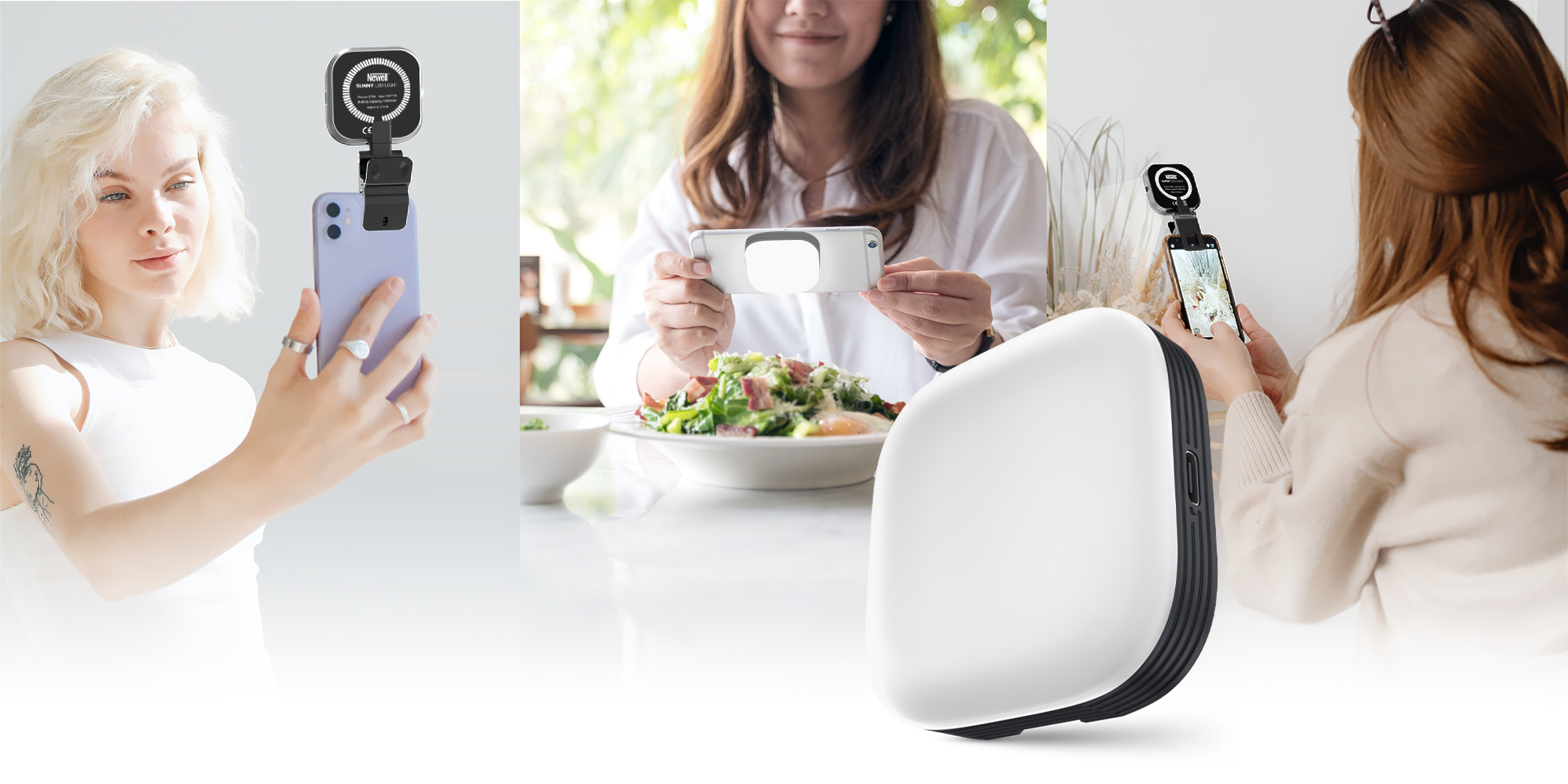 Lampka LED Newell Sunny do smartfona